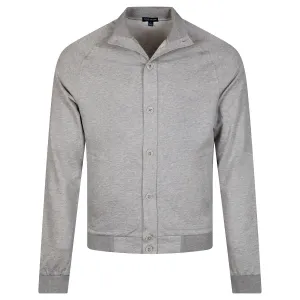 Baldwin Button Front Knit Jacket British Grey - SS24