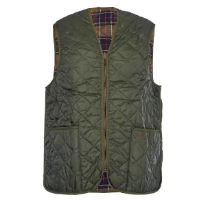 Barbour Quilted Waistcoat / Zip-In Liner Olive Classic