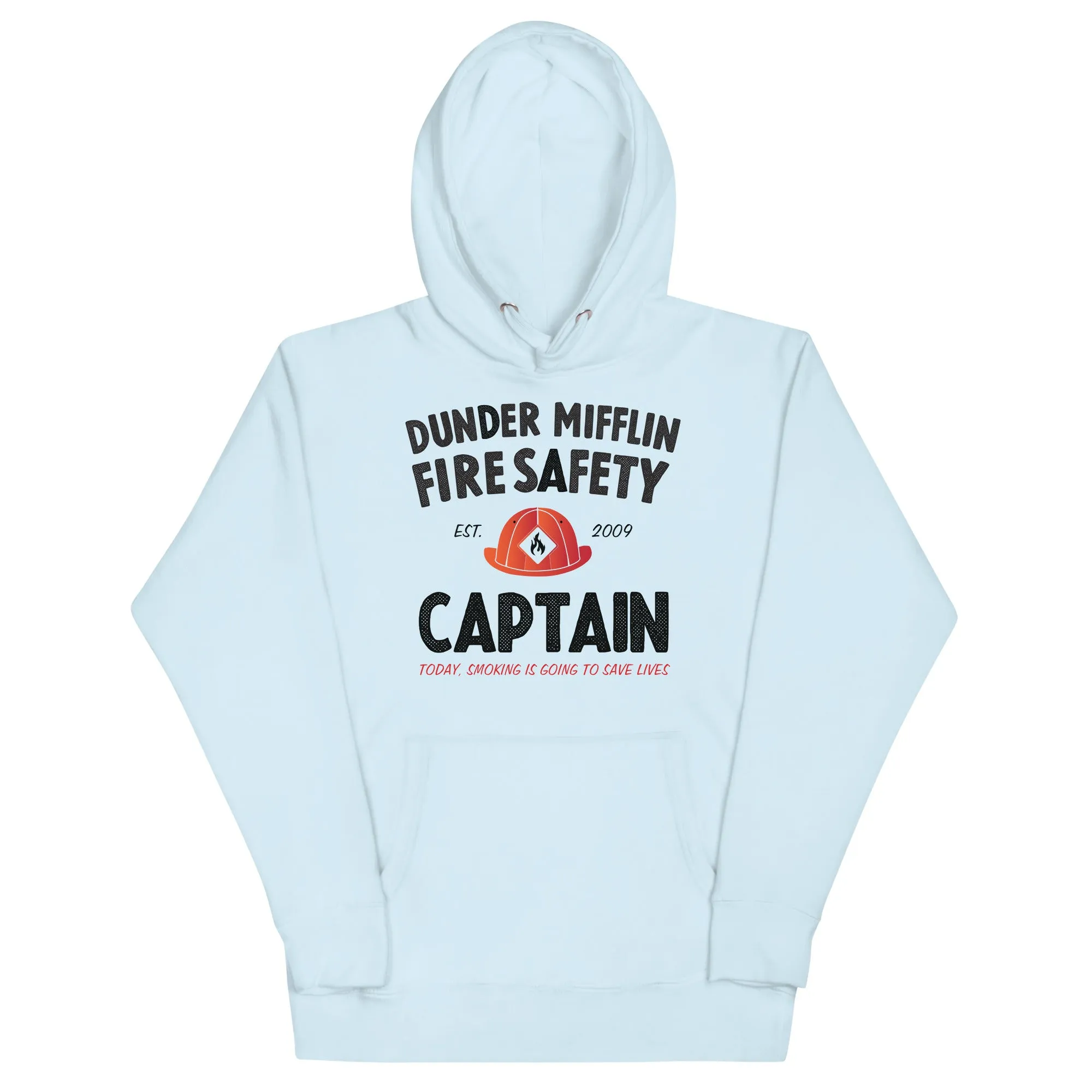 Unisex Hoodie - Dunder Mifflin Fire Safety Captain