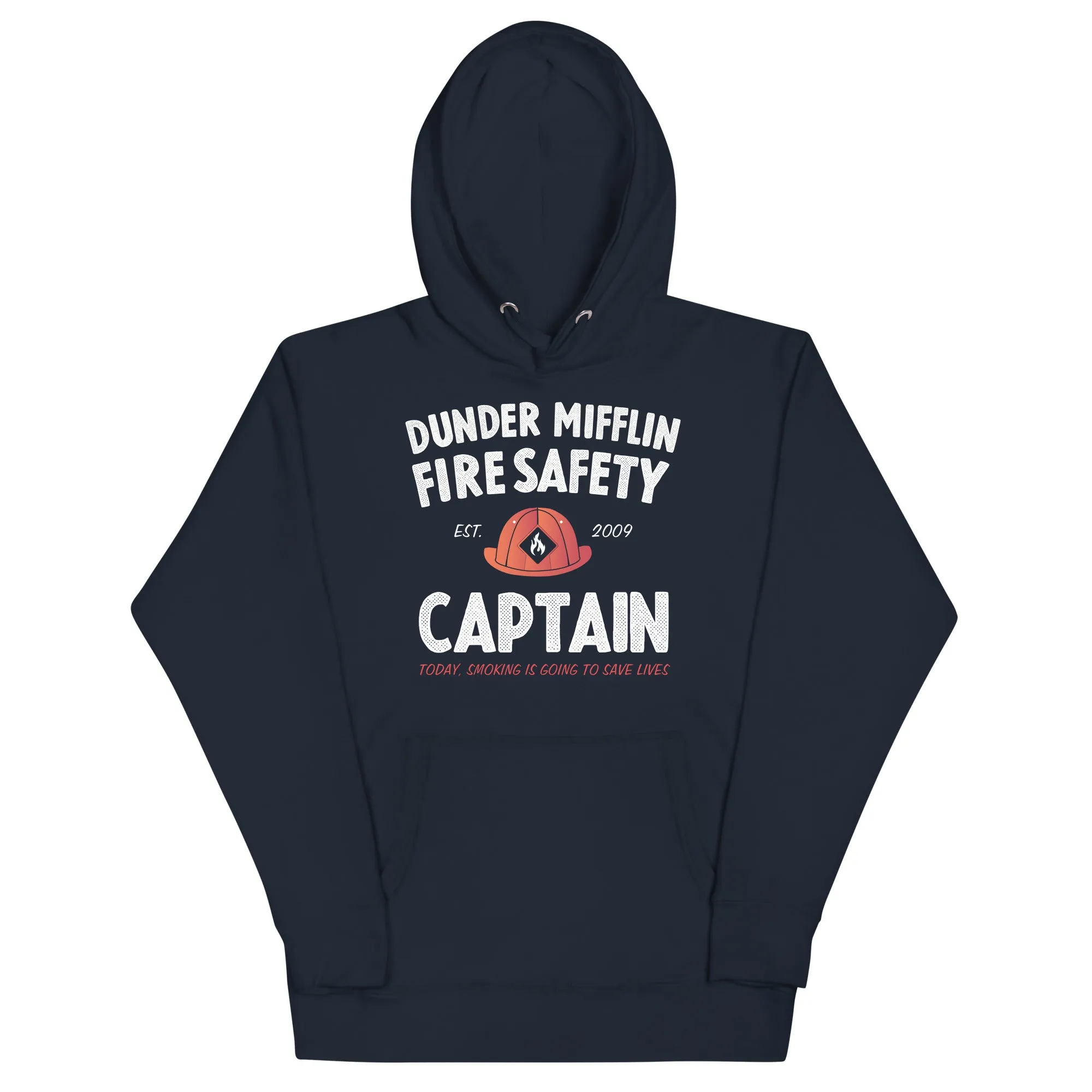 Unisex Hoodie - Dunder Mifflin Fire Safety Captain