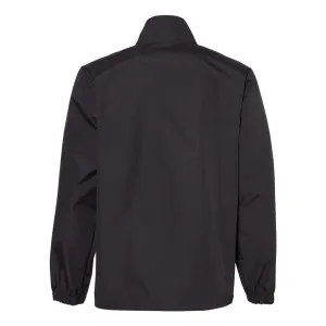 Independent Trading Co. Waterproof Coach Windbreaker, Black