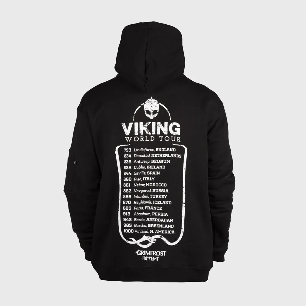 Premium Hoodie, World Tour, Black