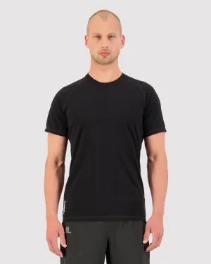 Temple Merino T-Shirt - Black