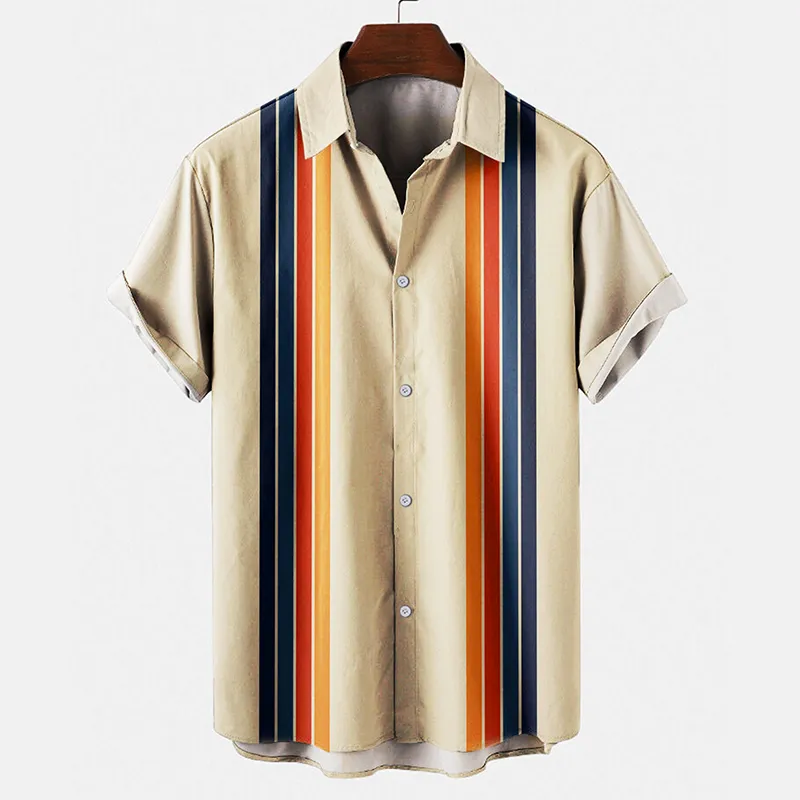 THEO RETRO LINEN SHIRT